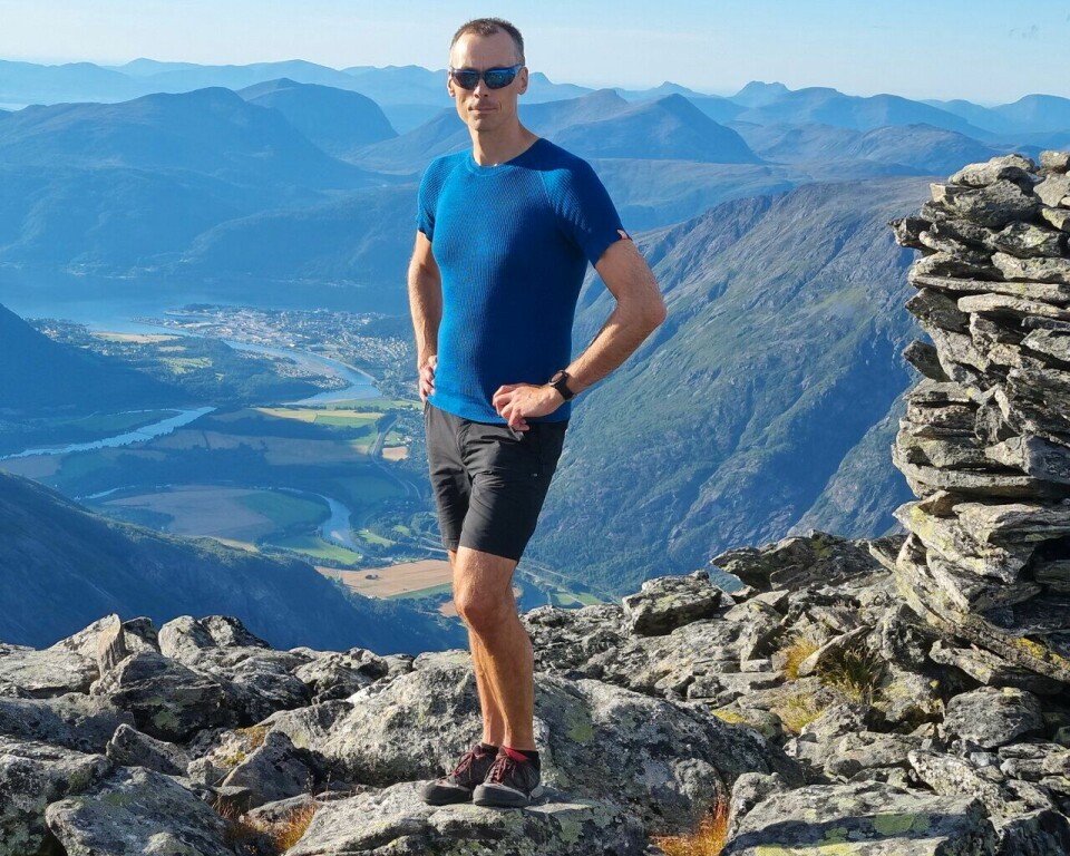 Har samlet over 150.000 høydemeter i Kondisløpets høydemetersanking Jan Petter Vad under Kondisløpets høydemetersanking