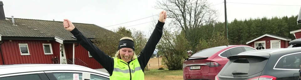 10 km jan-mar Merete Støverud Stokke løp under 1 time på 10 km da Kondistreninga Årnes arrangerte Kondisløpet 31. oktober 2020