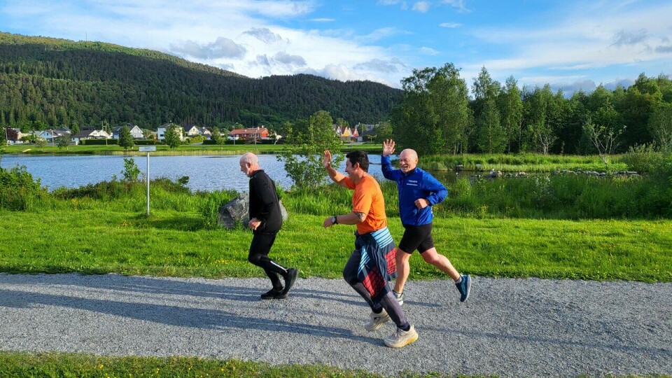 Disse vant premiene i Kondisløpets kilometersanking i juli På trening med Kondistreninga Ålesund