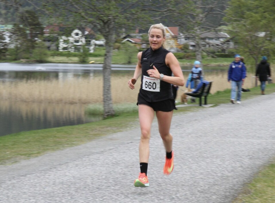Camilla Ytterland vant 5 km for kvinner. Foto: Helge Fuglseth 5km_Camilla_Ytterland