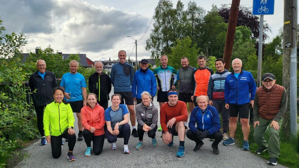 Under en måned til Kondisløpet Vårspretten På trening med Kondistreninga Ålesund