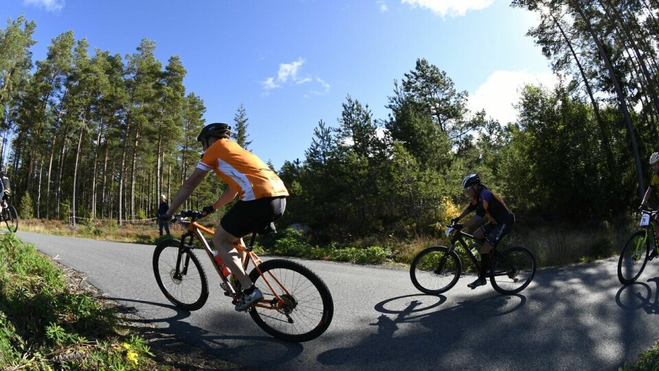 Bli med på sanking av kilometer på sykkel gjennom året Grenserittet Light 2020