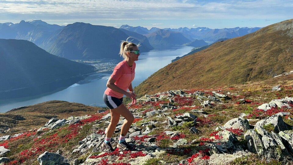 Sissel Kamsvåg sanket 34.612 høydemeter i Kondisløpets høydemetersanking Sissel Kamsvåg i Kondisløpets høydemetersanking 2023
